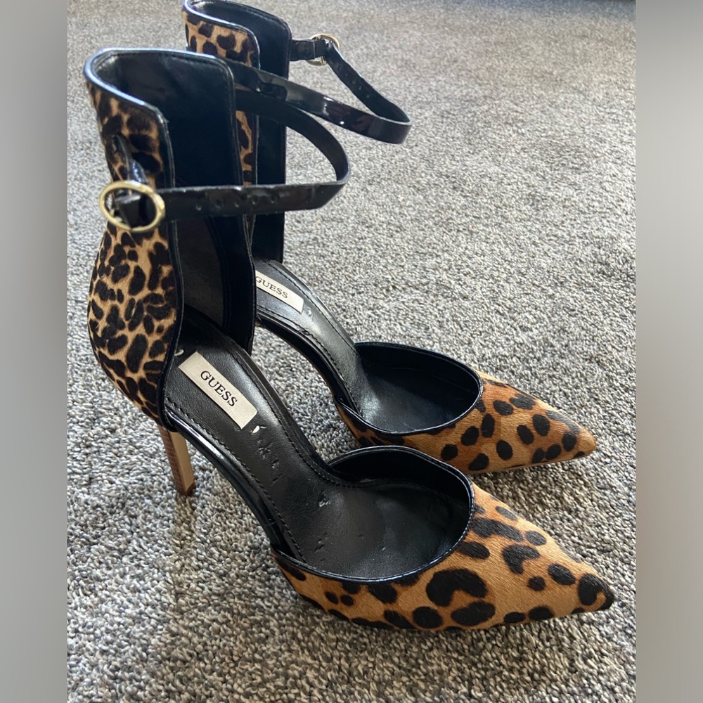 Guess Animal Print High heeled Shoes - Picture 1 of 14